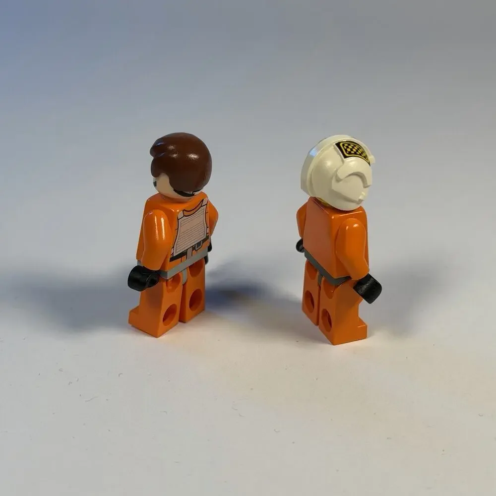 Lego Minifigs Biggs Darklighter sw0009 and maybe Rebel Pilot X-wing Theron Nett